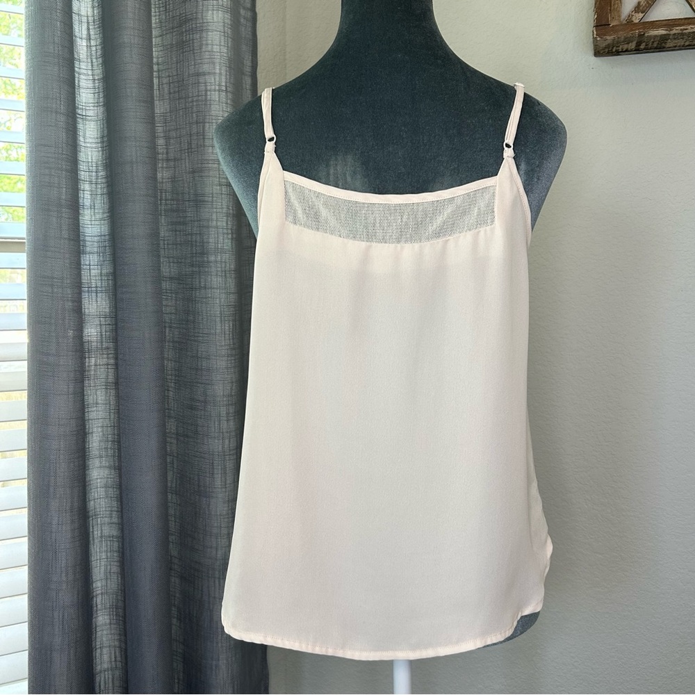 41 Hawthorn Blush V-Neck Embroidered Spaghetti-Strap Camisole - Picture 3 of 16